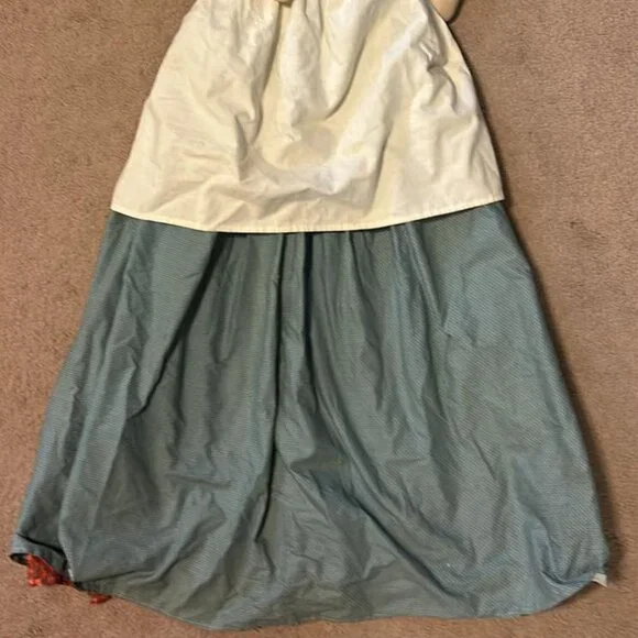 Vintage Vacuum cover sweeper doll lady Brown-hair Hanna HOOVER apron dress - Picture 2 of 5